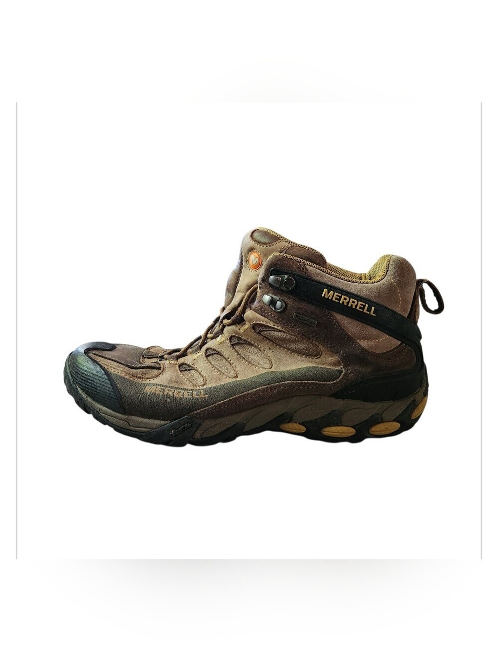 Merrell Refuge Core Mid Waterproof hiking boots men size 12 gorpcore camping